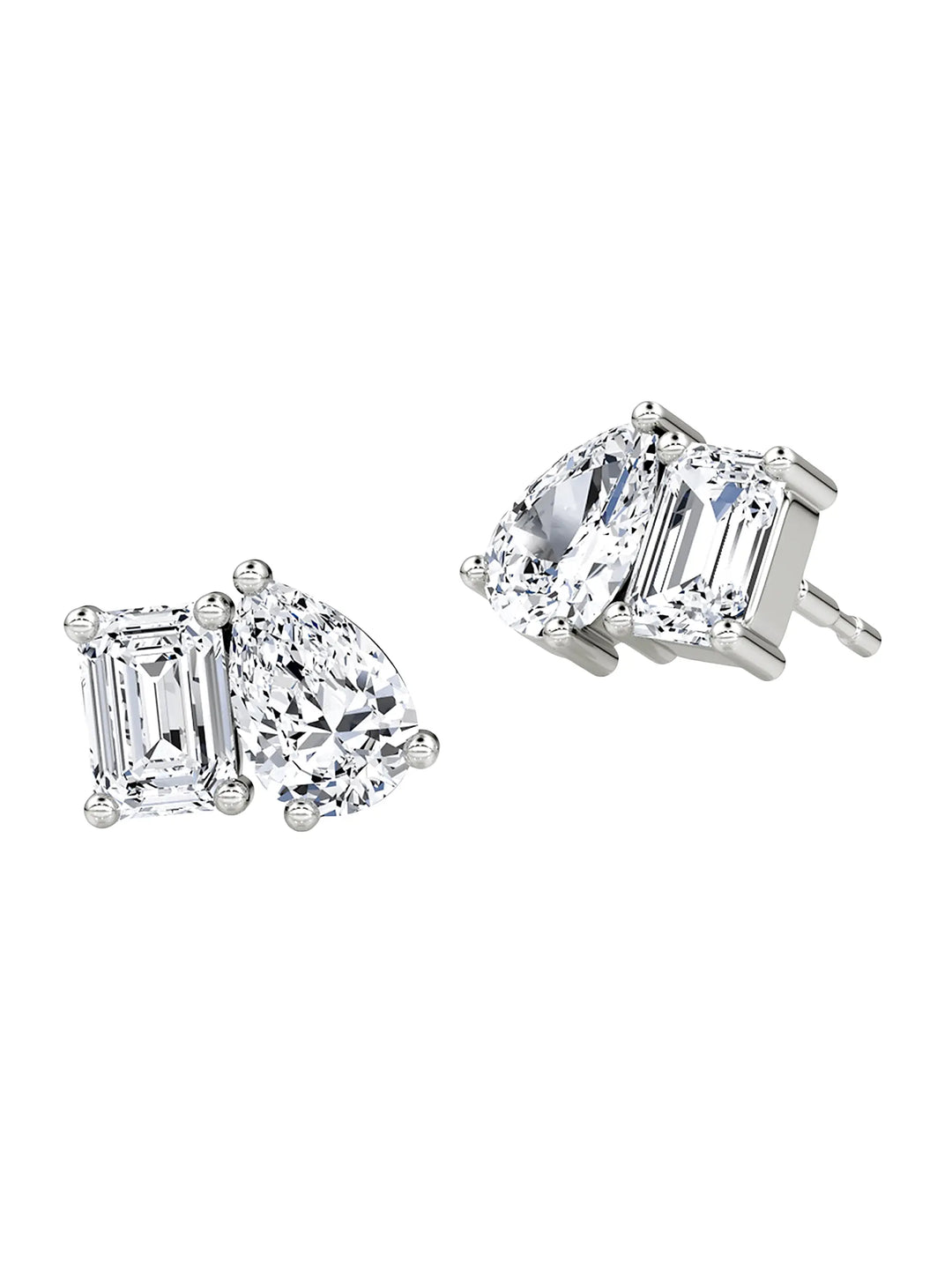 TOI et MOI - Emerald & Pear Earrings