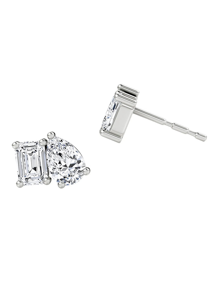 TOI et MOI - Emerald & Pear Earrings
